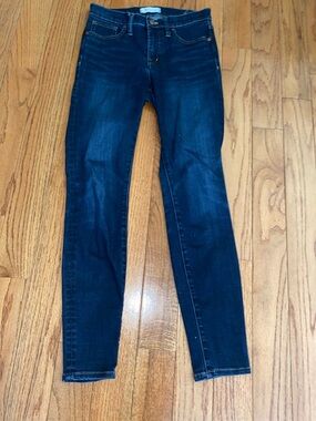 Madewell Dark Indigo Skinny Jeans
